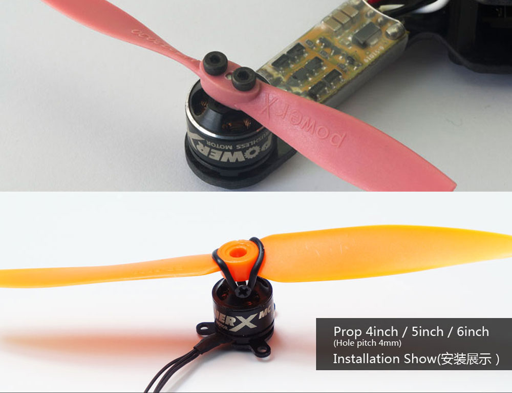 Mini Micro MC1106 3800KV Brush - Fpv Drone Propeller recension och pris