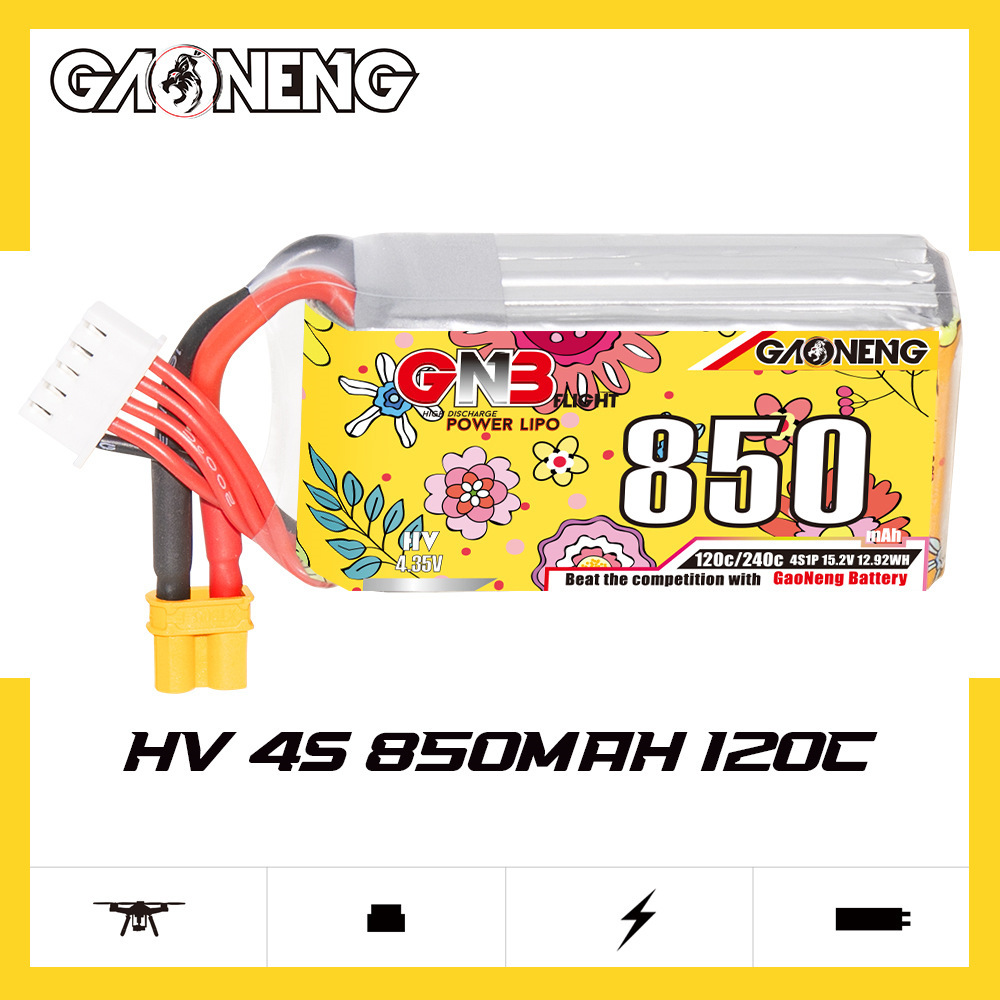 Upgraded GNB 4S 15.2V 850mAh L - Fpv Drone Charger recension och pris