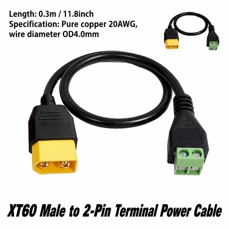 XT60 Connector Male Female To  - Fpv Drone Charger recension och pris